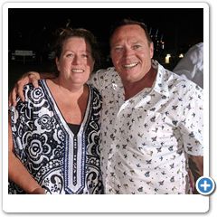 Belinda Tanner and Troy Kerrigan at Miami High Surfers State reunion on 24 Nov 2018 